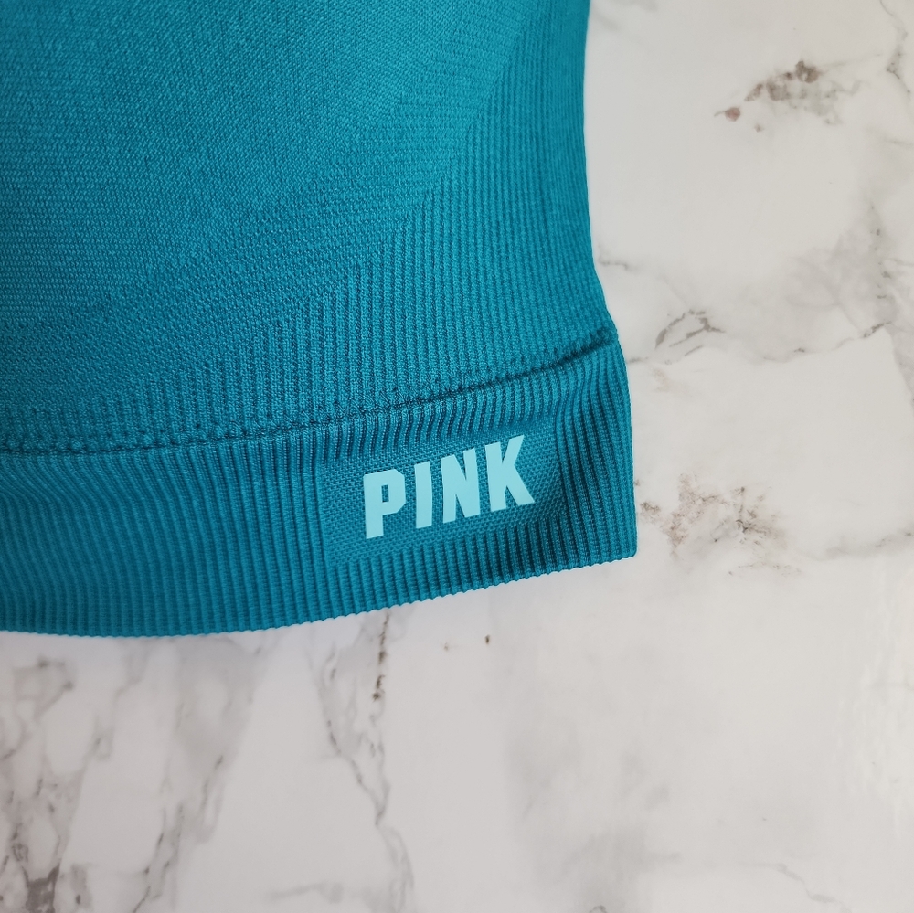 Victoria's Secret Pink Sports Bra Blue XL - Picture 3 of 6
